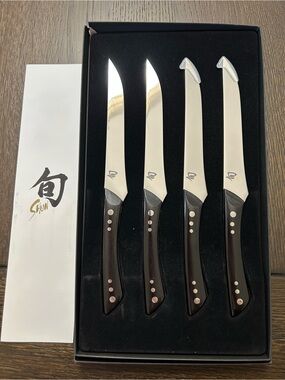 Shun Shima 4-piece steak knife set